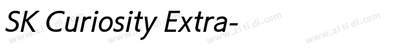 SK Curiosity Extra字体转换